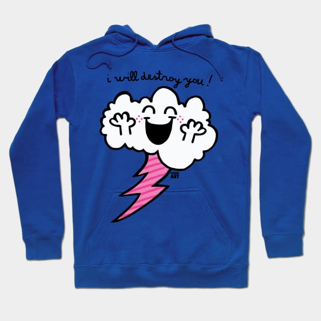 DESTROY YOU Hoodie by toddgoldmanart